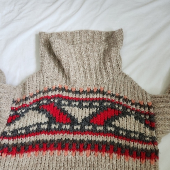 Free People Cozy Caravelli Sweater Alpaca Turtleneck — perfect for Fall! - Picture 5 of 10